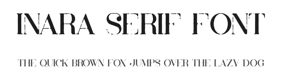 Inara Serif Font by vpcreativeshop — Script Handwritten Font
