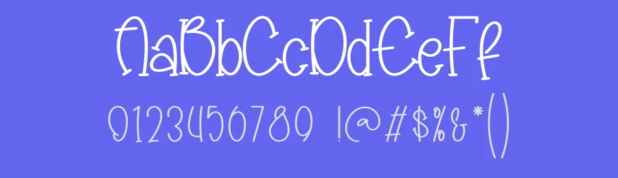 Incloud Night Display Font by creativeletter — Display Font — thumbnail 3