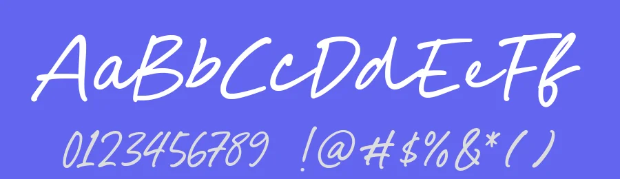 Indie Signature Font by Timur type — Script Handwritten Font — thumbnail 3