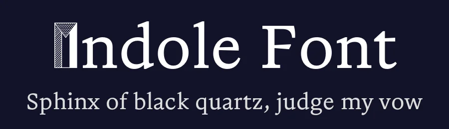 Indole Font by Caterina Santullo — Serif Font — thumbnail 2