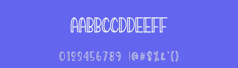 Indoor Design Display Font by creativeletter — Display Font — thumbnail 3