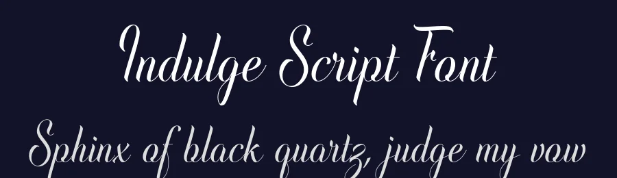 Indulge Script Font by Anthony James — Script Handwritten Font — thumbnail 2