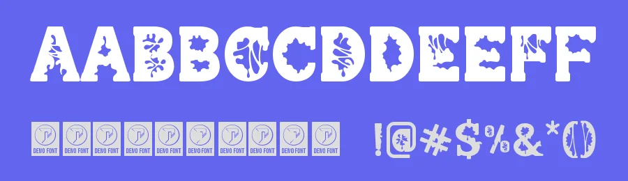 Infection Font by RoninDesign — Display Font — thumbnail 3