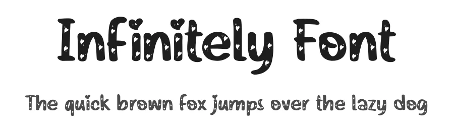 Infinitely Font by Alpaprana — Display Font