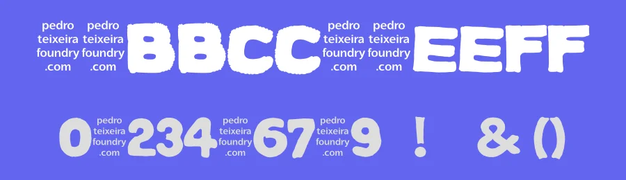 Inflate PTx Font by Pedro Teixeira — Display Font — thumbnail 3