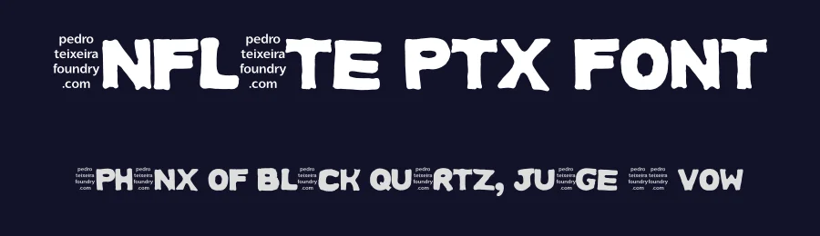 Inflate PTx Font by Pedro Teixeira — Display Font — thumbnail 2