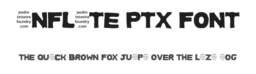 Inflate PTx Font by Pedro Teixeira — Display Font