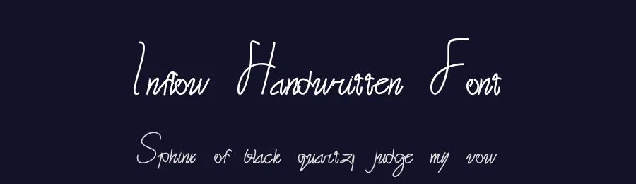 Inflow Handwritten Font by Letternesia studio — Script Handwritten Font — thumbnail 2