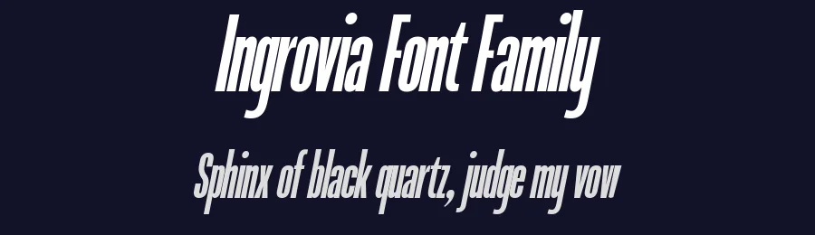 Ingrovia Font Family by RNDI TypeFoundry — Sans Serif Font — thumbnail 2