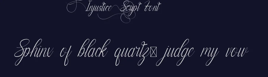 Injustice Script Font by noahtype — Script Handwritten Font — thumbnail 2