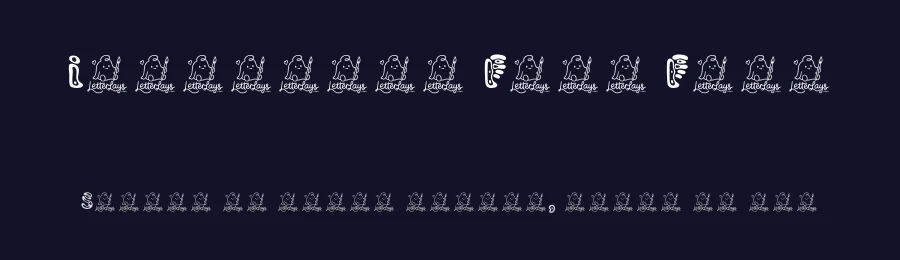 Inkadelic Free Font by Letterlays — Display Font — thumbnail 2