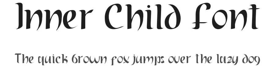 Inner Child Font by nihstudio — Display Font