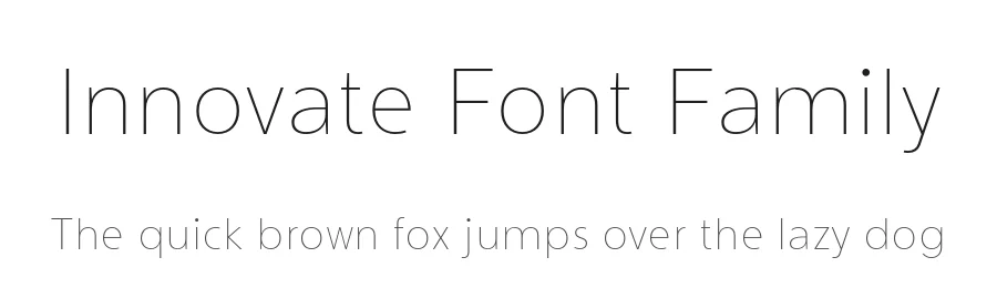 Innovate Font Family by NicolassFonts โ Sans Serif Font