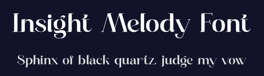 Insight Melody Font by saemooncreative — Serif Font — thumbnail 2