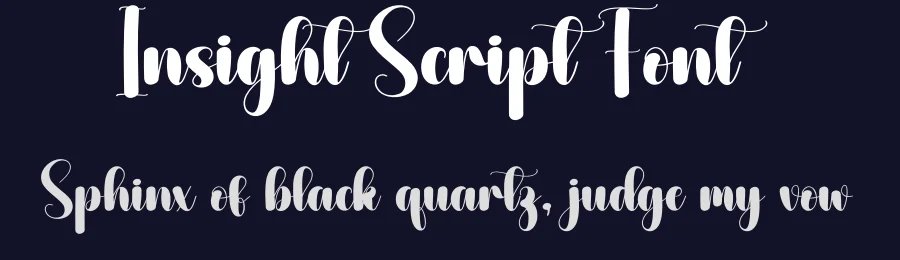 Insight Script Font by creativeletter — Script Handwritten Font — thumbnail 2