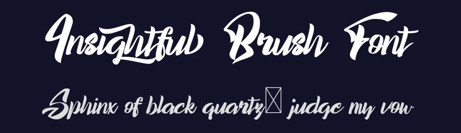 Insightful Brush Font by noahtype — Script Handwritten Font — thumbnail 2