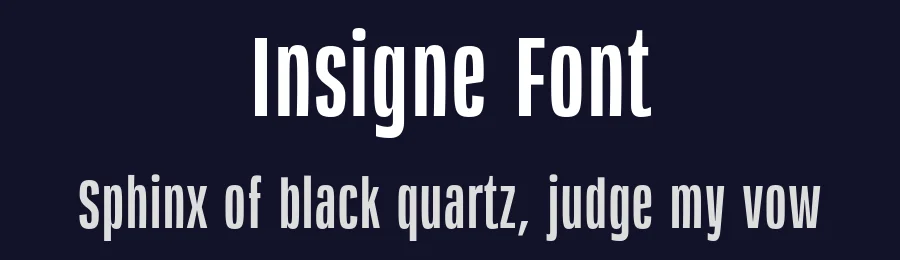 Insigne Font by gianstudio12 — Sans Serif Font — thumbnail 2