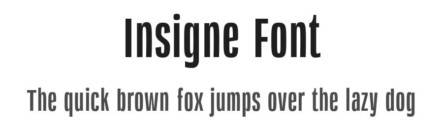 Insigne Font by gianstudio12 β Sans Serif Font