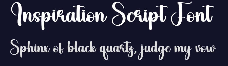 Inspiration Script Font by creativeletter — Script Handwritten Font — thumbnail 2