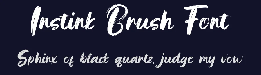 Instink Brush Font by vaiminit — Script Handwritten Font — thumbnail 2