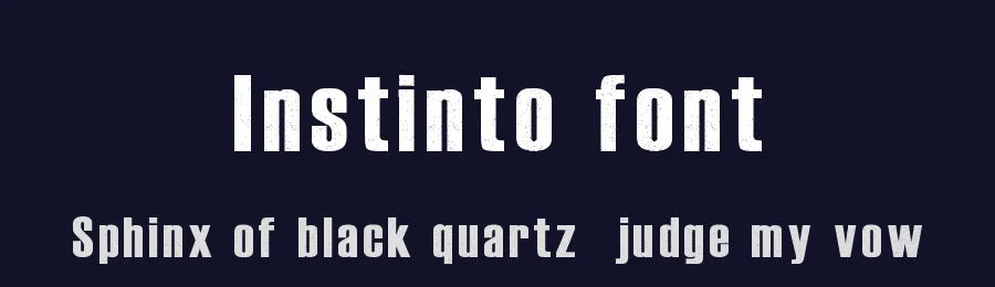 Instinto font by LJ-Design Studios — Sans Serif Font — thumbnail 2
