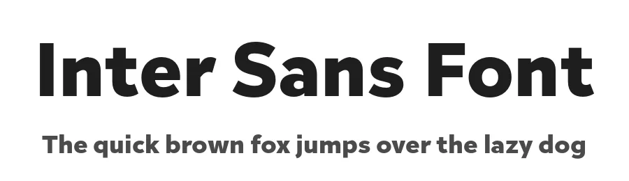 Inter Sans Font by Latinotype — Sans Serif Font