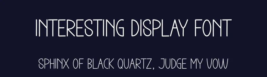 Interesting Display Font by andikastudio — Display Font — thumbnail 2