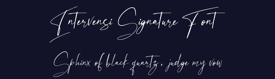 Intervensi Signature Font by Arendxstudio — Script Handwritten Font — thumbnail 2