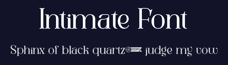 Intimate Font by nihstudio — Display Font — thumbnail 2