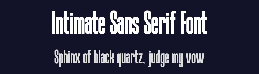 Intimate Sans Serif Font by Funtype — Decorative Font — thumbnail 2