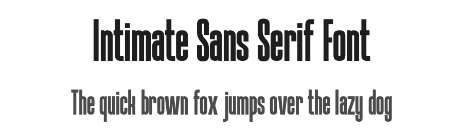 Intimate Sans Serif Font by Funtype — Decorative Font