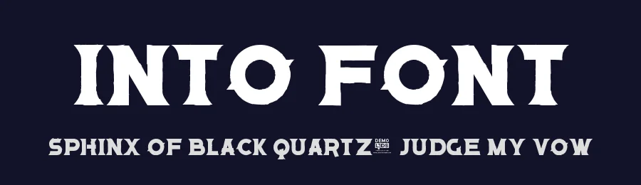 Into Font by LJ-Design Studios — Decorative Font — thumbnail 2