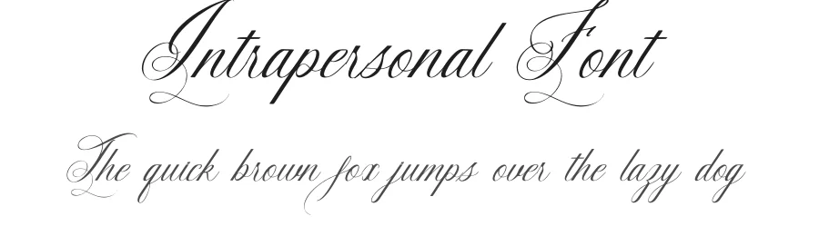 Intrapersonal Font by Essentials Studio — Script Handwritten Font