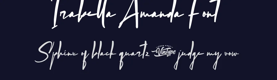 Irabella Amanda Font by VinType — Script Handwritten Font — thumbnail 2