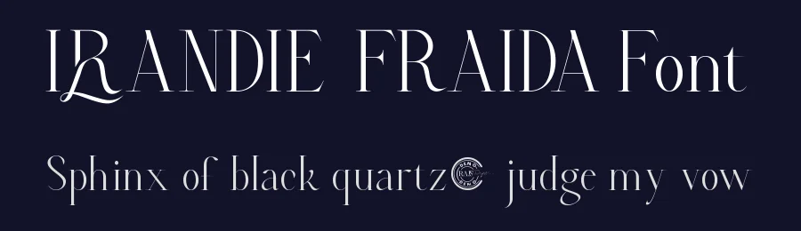 Irlandie Fraida Font by RaisProject — Display Font — thumbnail 2