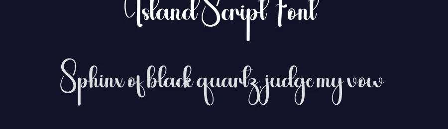 Island Script Font by andikastudio — Script Handwritten Font — thumbnail 2