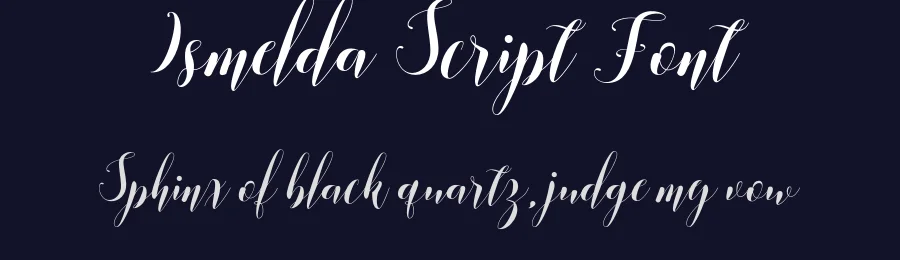 Ismelda Script Font by Areatype — Script Handwritten Font — thumbnail 2