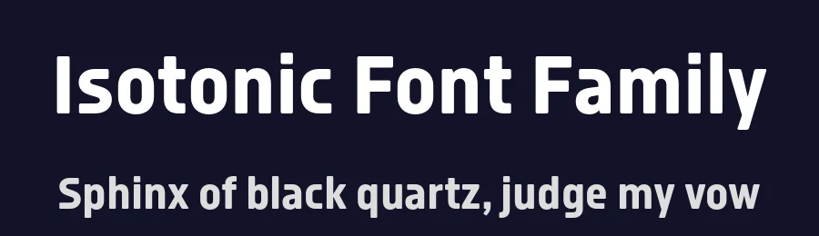 Isotonic Font Family by Emtype Foundry — Sans Serif Font — thumbnail 2