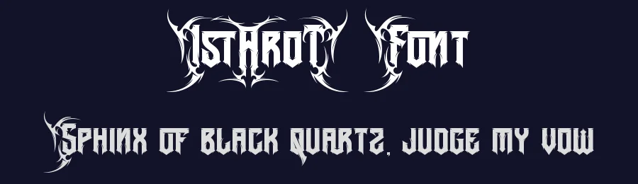 Istarot Font by Letterara Studio — Blackletter Font — thumbnail 2