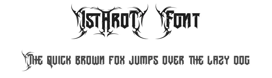 Istarot Font by Letterara Studio — Blackletter Font