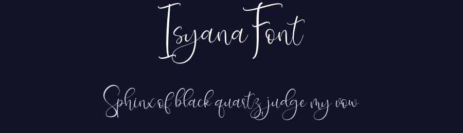 Isyana Font by azcreativestd — Script Handwritten Font — thumbnail 2