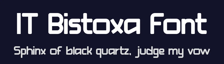 IT Bistoxa Font by Indotype Foundry — Display Font — thumbnail 2
