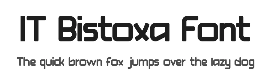 IT Bistoxa Font by Indotype Foundry — Display Font