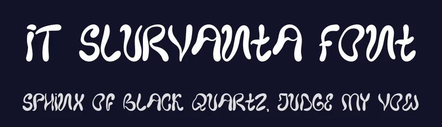IT Slurvanta Font by Indotype Foundry — Display Font — thumbnail 2