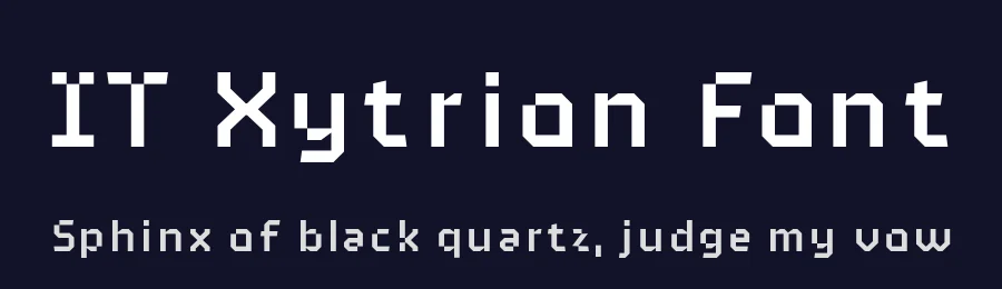 IT Xytrion Font by Indotype Foundry — Display Font — thumbnail 2