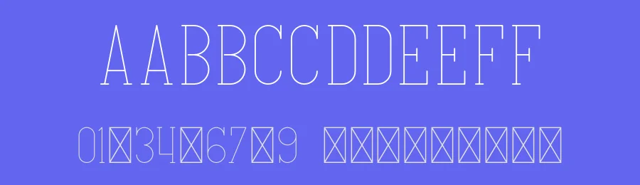 Italian Slab Serif Font by vp_creative_shop — Slab Serif Font — thumbnail 3