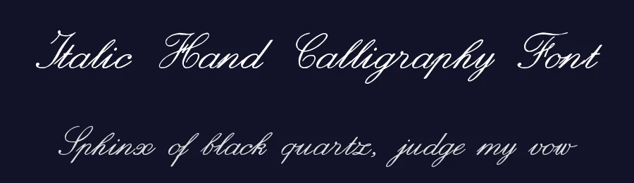 Italic Hand Calligraphy Font by zai — Script Handwritten Font — thumbnail 2