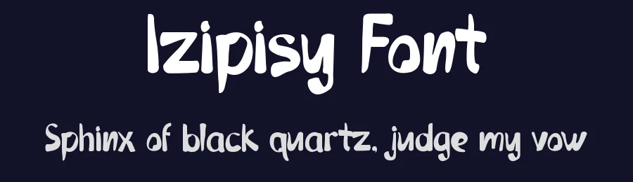 Izipisy Font by Tokokoo — Decorative Font — thumbnail 2