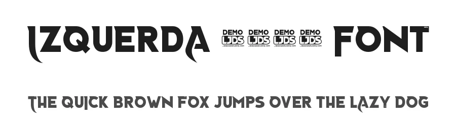 Izquerda 2024 Font by LJ-Design Studios — Display Font