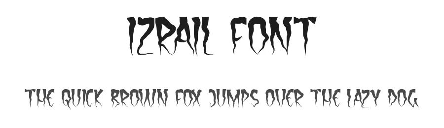 Izrail Font by edricstudio — Decorative Font